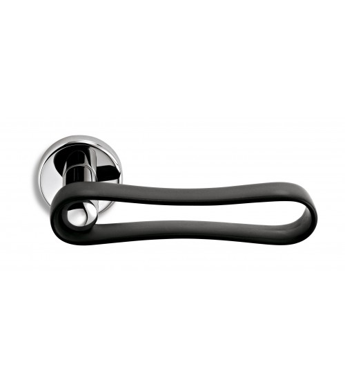 Poignée de porte noire Ento Infinito poignée design