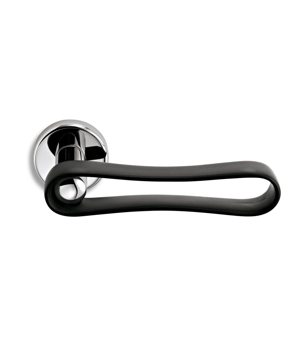 Poignée de porte noire Ento Infinito poignée design