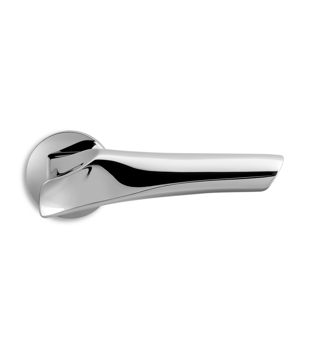 Poignée de porte chrome poli Ento Anatomica poignée design