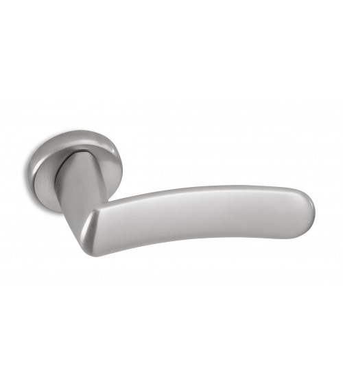 Poignée de porte Chrome satiné ENTO WAVE