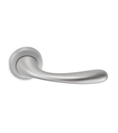 Poignée de porte Chrome satiné ENTO ILEX