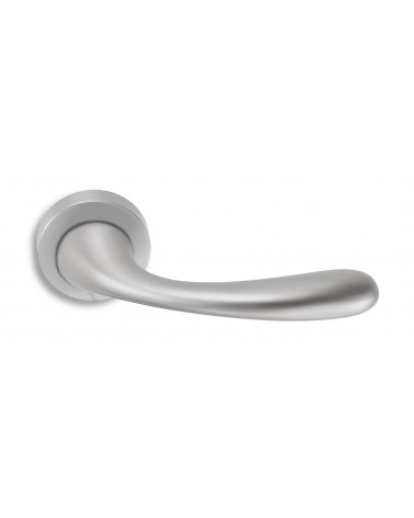 Poignée de porte Chrome satiné ENTO ILEX