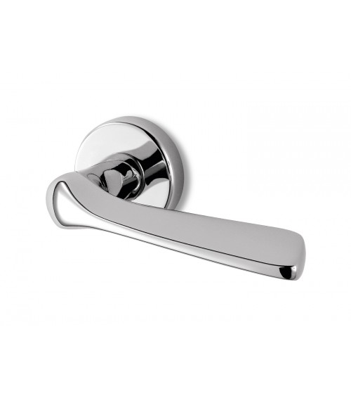 Poignée de porte chrome poli Ento Dafne poignée design