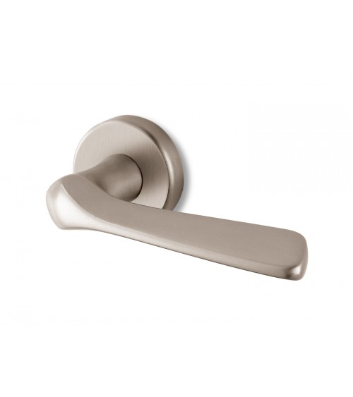 Poignée de porte nickel satiné Ento Dafne poignée design
