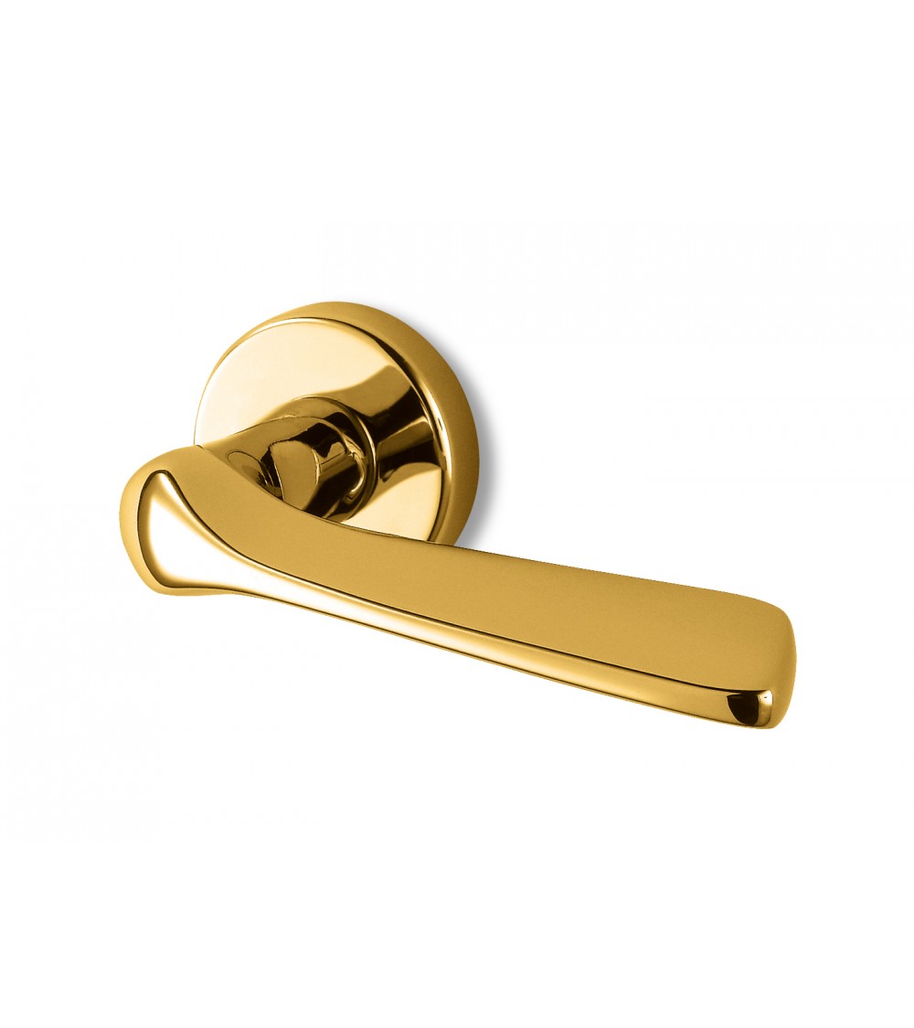 Poignée de porte or poli Ento Dafne poignée design