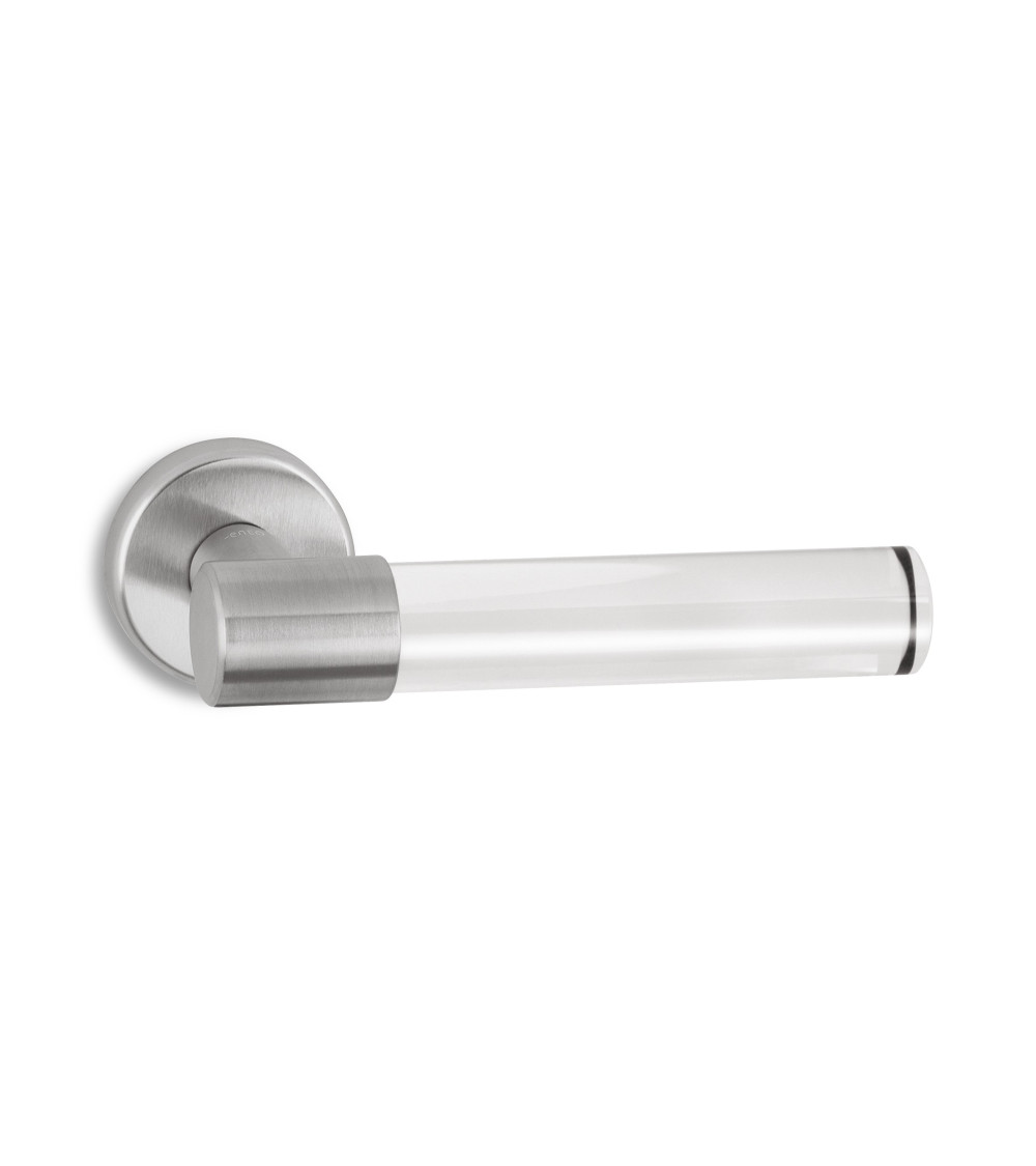 Poignée de porte en laiton et cristal Ento Ghost poignée design