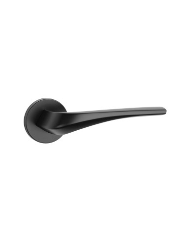 Poignée de porte noire DALIA