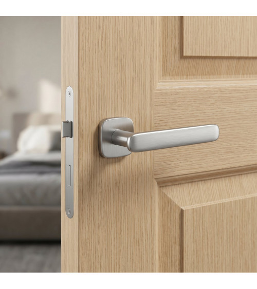 Poignée de porte chrome satiné FLOW poignée design