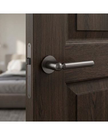Poignée de porte anthracite RUBIA