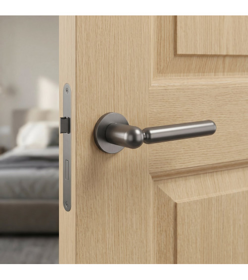 Poignée de porte anthracite RUBIA poignée design