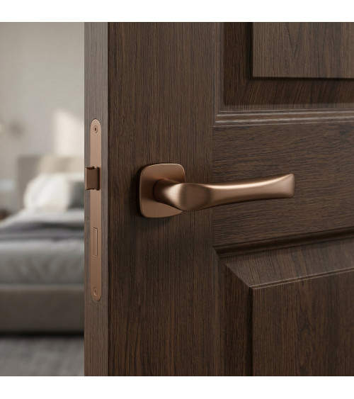 Poignée de porte cuivre FOLD poignée design