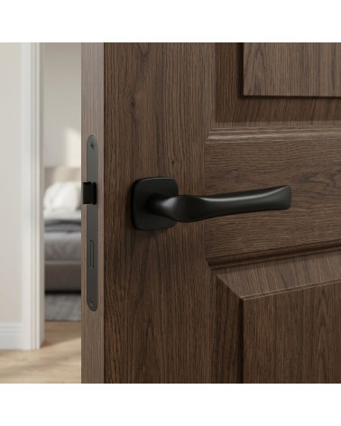 Poignée de porte finition noire FOLD