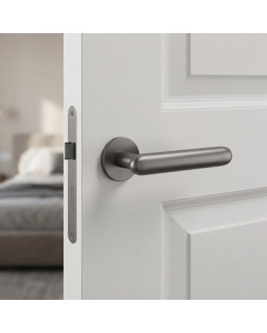 Poignée de porte couleur anthracite LARKA