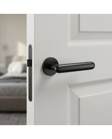 Poignée de porte couleur noire LARKA
