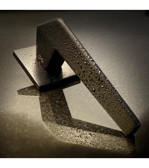 Poignée de Porte noire mat - model ICE -  poignée design