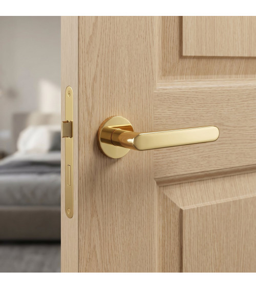Poignée de porte en zamak Line Vénus poignée design