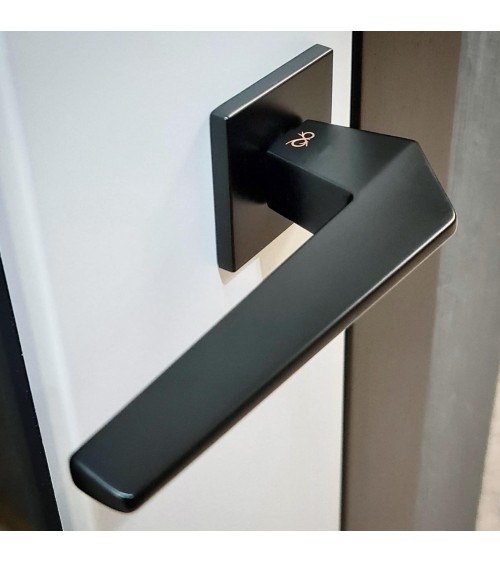 Poignée de Porte chrome poli - model ICE -  poignée design