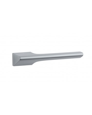 Poignée de porte chrome satinée LUPINA poignée design