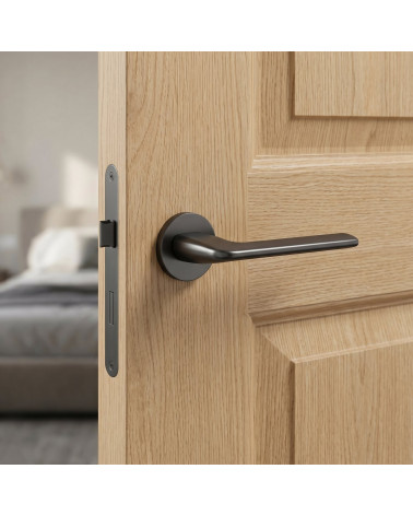 Poignée de porte anthracite ANDREA