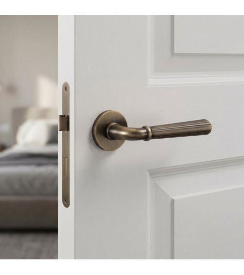 Poignée de porte couleur bronze CASCADA poignée design