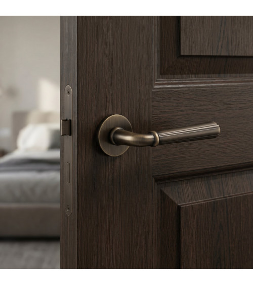 Poignée de porte couleur bronze CASCADA poignée design