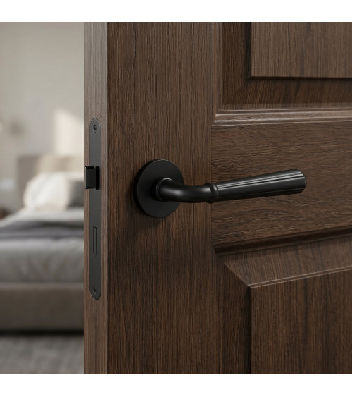 Poignée de porte noire CASCADA poignée design