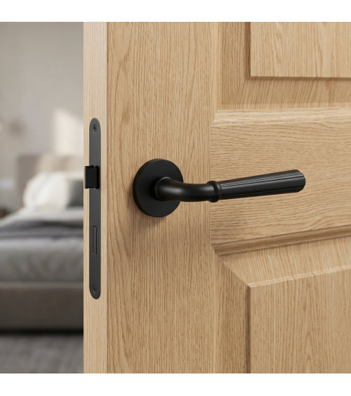 Poignée de porte noire CASCADA poignée design