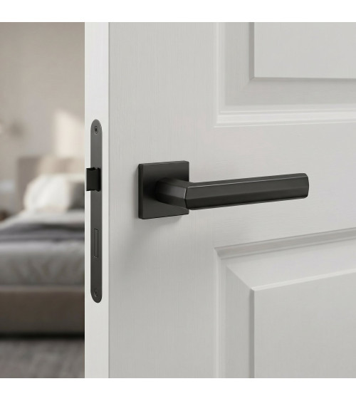 Poignée de porte noire FRESIA poignée design