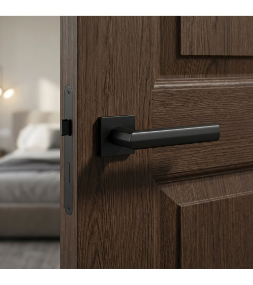 Poignée de porte noire FRESIA poignée design