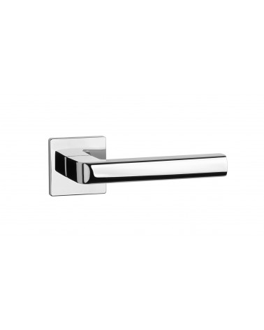 Poignée de porte chrome poli SALICE quincaillerie design