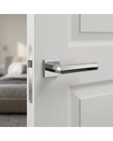 Poignée de porte en zamak au robustesse inébranlable FRESIA