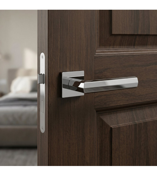 Poignée de porte en zamak FRESIA poignée design couleur 2