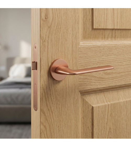 Poignée de porte finition cuivre STINGER poignée design