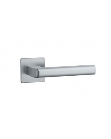 Poignée de porte chrome satiné SALICE quincaillerie design