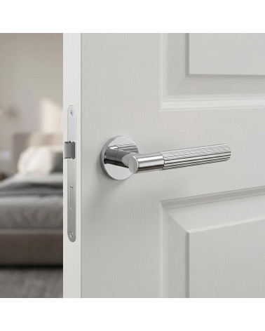 Poignée de porte au style texturé LIVIA