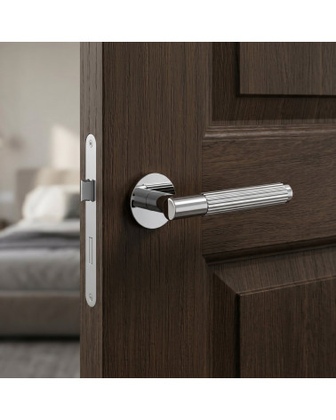 Poignée de porte au style texturé LIVIA
