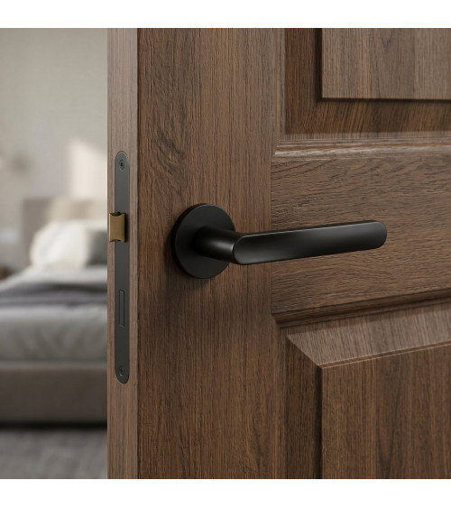 Poignée de porte noire RITA poignée design