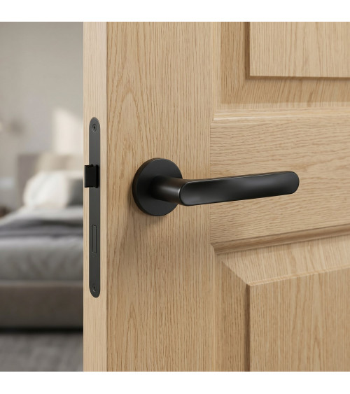 Poignée de porte noire RITA poignée design