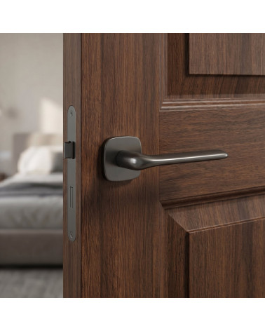 Poignée de porte anthracite FLAT