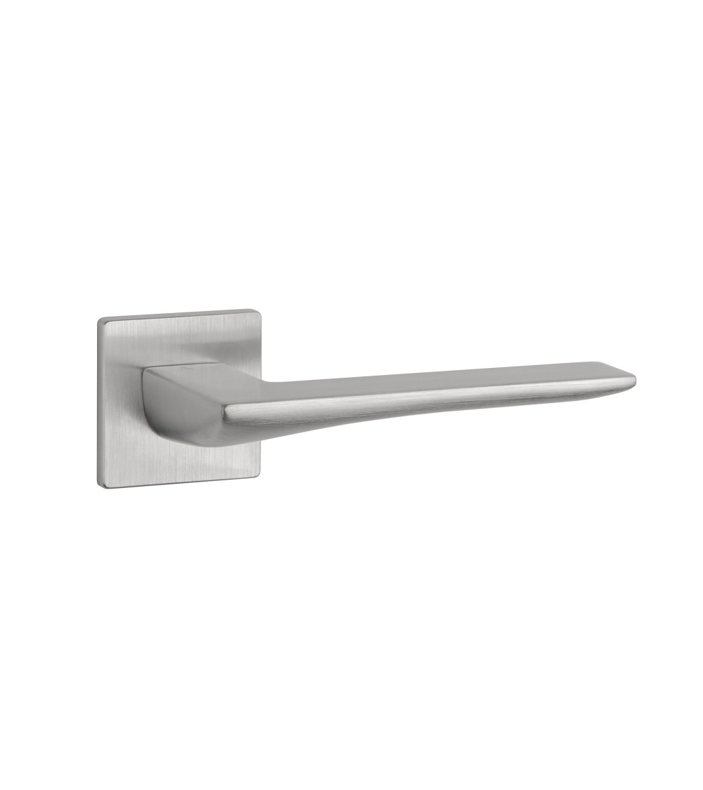 Poignée de porte chrome brossé IRIS poignée design