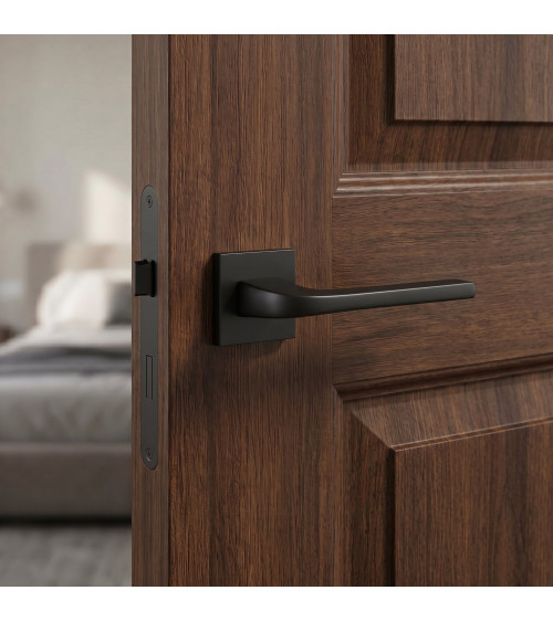 Poignée de porte noire NAKA poignée design