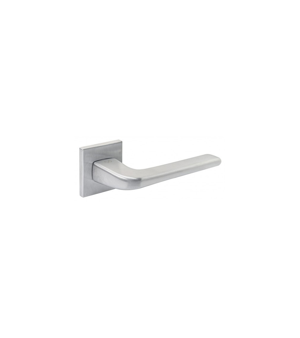 Poignée de porte chrome brossé Solo -  poignée design