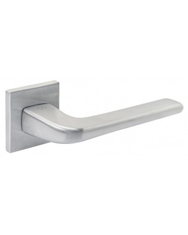 Poignée de porte chrome brossé Solo -  poignée design