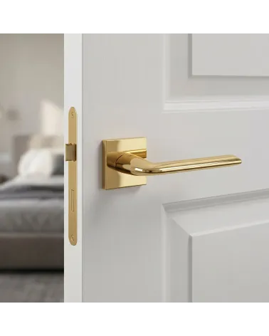 Poignées de porte or STINGER carrées