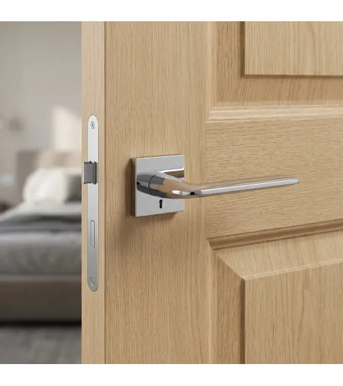 Poignée de porte chrome poli STINGER poignée design