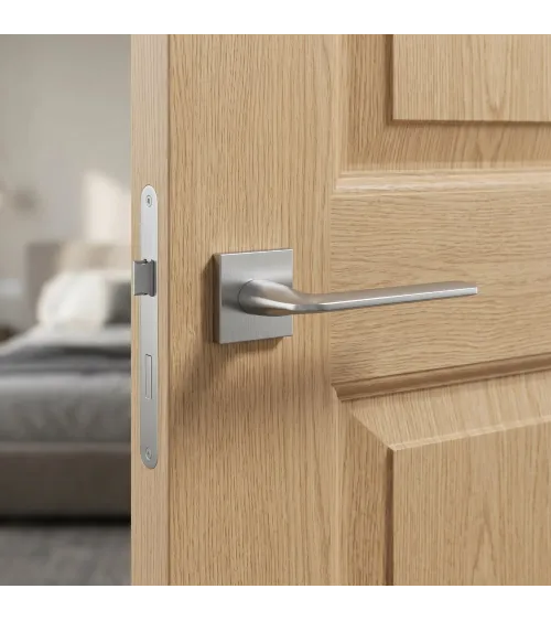 Poignée de porte chrome brossé STINGER poignée design