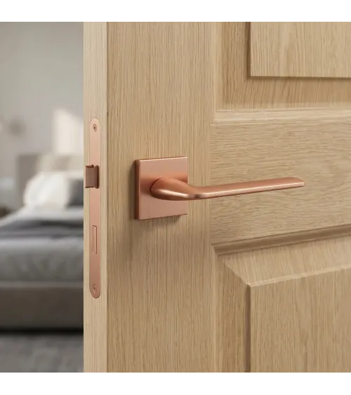 Poignée de porte cuivre STINGER quincaillerie design