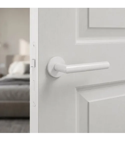 Poignée de Porte blanche CO ELLO -  poignée design