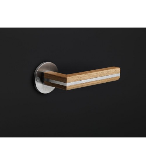 Poignée de porte en bois véritable, Formani TWO -  poignée design
