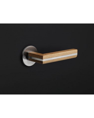 Poignée de porte en bois véritable, Formani TWO -  poignée design